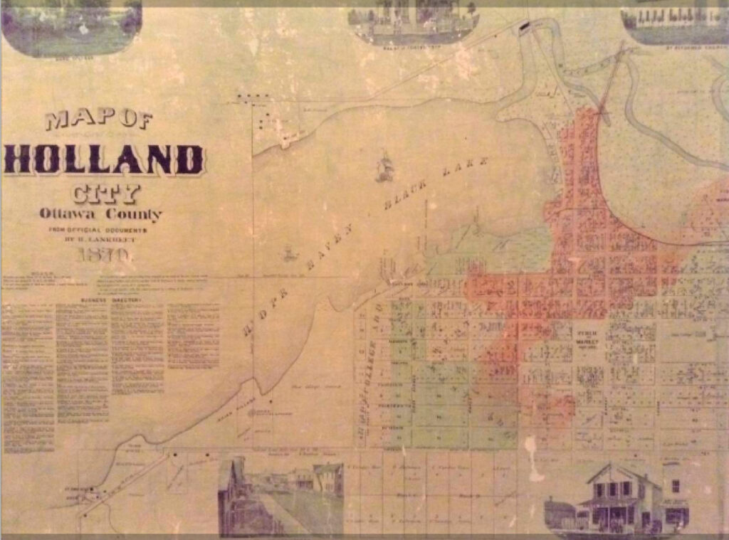 Holland, MI Fire Destruction Map