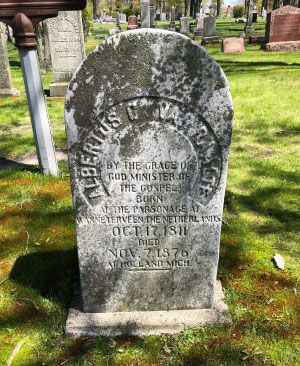 Grave of Albertus C. Van Raalte