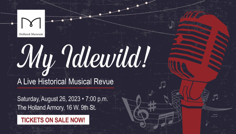 Graphic of a microphone and song lyrics