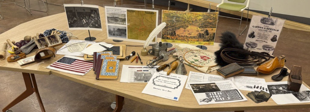 Picture of Holland Museum classroom educational resources for the Cappon House History in a Box.