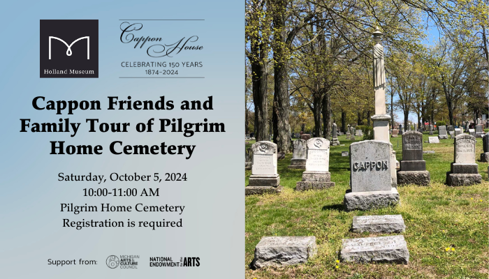 Cappon Friends and Family Tour of Pilgrim Home Cemetery