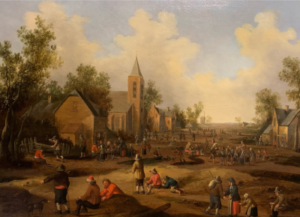 Holland Museum Dutch Art Collection Painting.