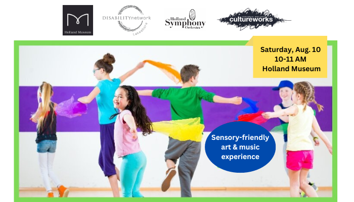 Free Kids’ Sensory Art and Music Experience at Holland Museum