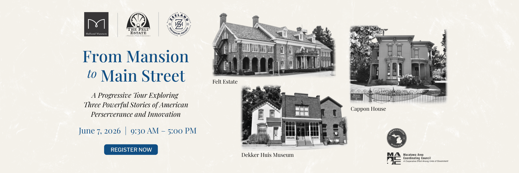 From Mansion to Main Street: A Progressive Historic Home Tour